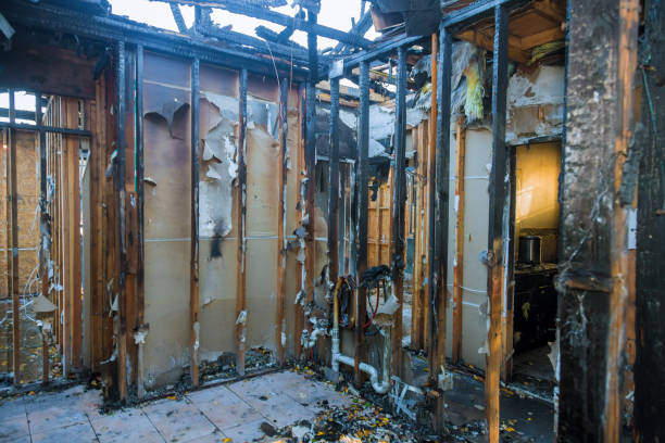 Professional Fire Damage Removal technician working in Newberry, SC